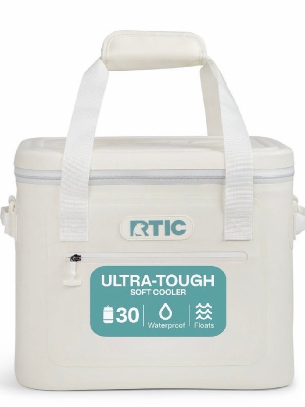🆕 RTIC Ultra-Tough IVORY Soft Cooler - 30 Can Capacity